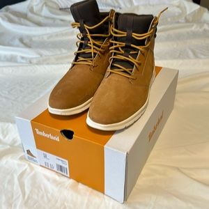 Timberlands Men Wheat size 11.5 shoe/boots